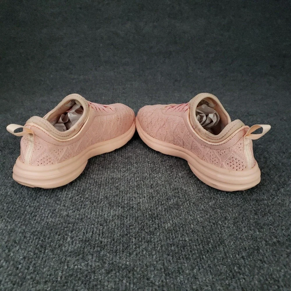 APL Techloom Phantom Shoes Womens Size 9 Pink Knit Running‎ Gym Sneakers